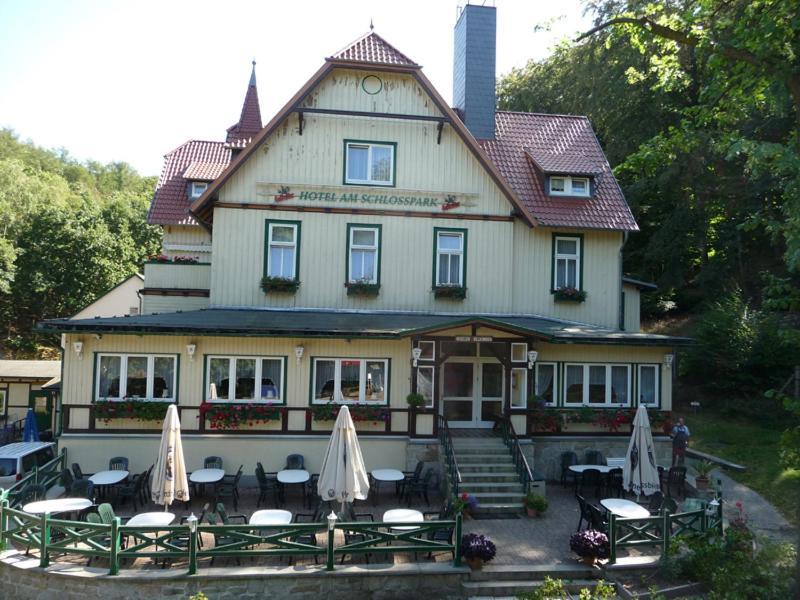 Hotel Garni Am Schlosspark Wernigerode Kültér fotó